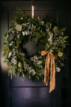 Load image into Gallery viewer, Cedar Eucalyptus Holiday Wreath