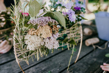 Load image into Gallery viewer, Tied + Tucked Botanical Hoop Workshop at Gray's Mercantile
