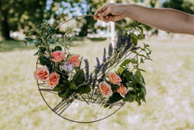 Load image into Gallery viewer, Tied + Tucked Botanical Hoop Workshop at Gray's Mercantile