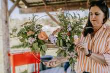 Load image into Gallery viewer, Tied + Tucked Botanical Hoop Workshop at Gray's Mercantile