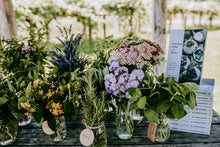 Load image into Gallery viewer, Tied + Tucked Botanical Hoop Workshop at Gray's Mercantile