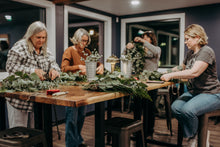 Load image into Gallery viewer, Holiday Wreath Workshop at The Library at Snoqualmie