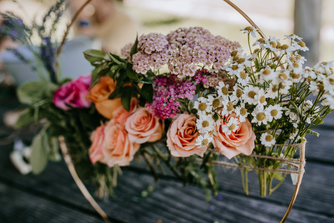 Tied & Tucked Botanical Hoop