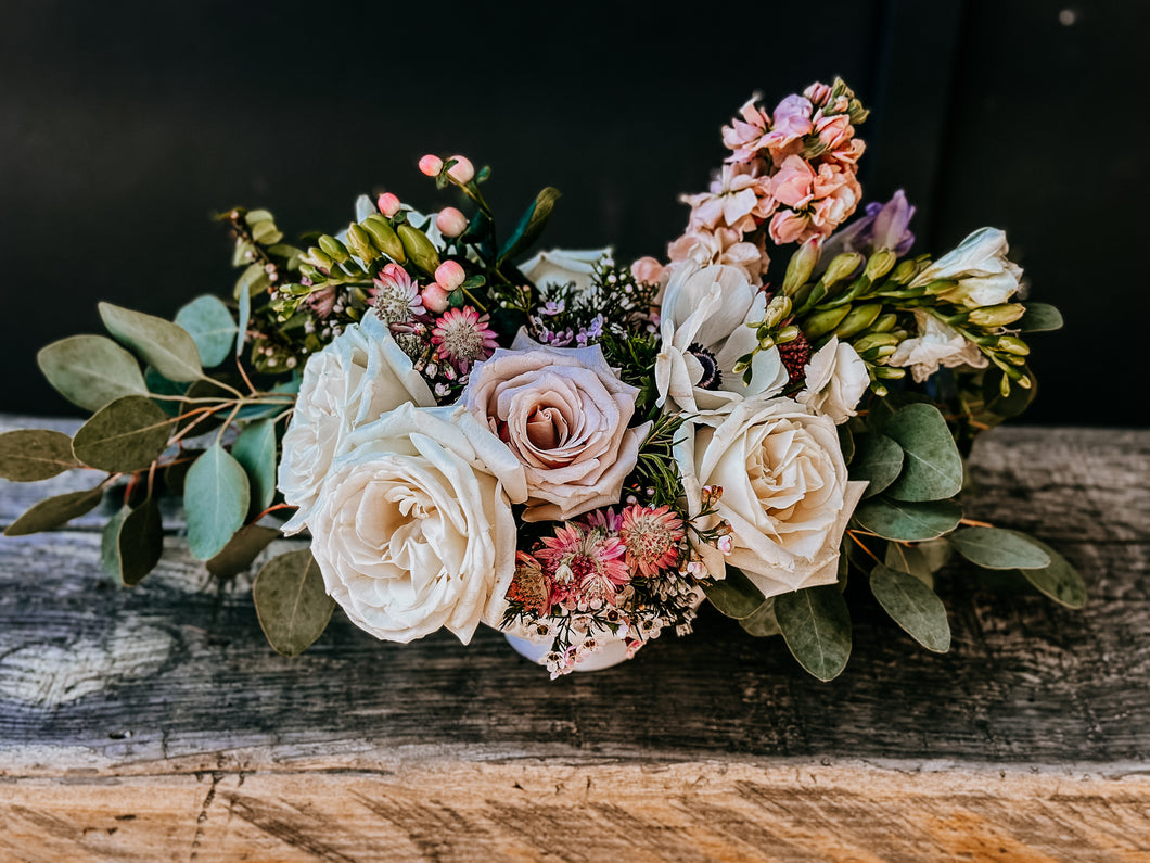 Spring Floral Arranging Workshop at Pearl and Stone Wine Co.