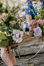 Load image into Gallery viewer, Tied + Tucked Botanical Hoop Workshop at Gray's Mercantile
