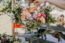 Load image into Gallery viewer, Tied + Tucked Botanical Hoop Workshop at Gray's Mercantile
