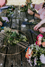 Load image into Gallery viewer, Tied + Tucked Botanical Hoop Workshop at Gray's Mercantile
