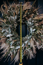 Load image into Gallery viewer, Amber Grasses Autumn Wreath
