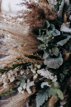 Load image into Gallery viewer, Amber Grasses Autumn Wreath
