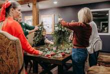 Load image into Gallery viewer, Holiday Wreath Workshop at The Library at Snoqualmie
