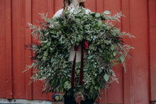 Load image into Gallery viewer, Holiday Wreath Workshop at The Library at Snoqualmie
